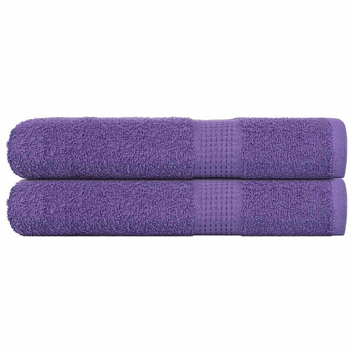 Prosoape pentru saună 2 buc Violet 360 g/m² 100% bumbac - WALTI WALTI