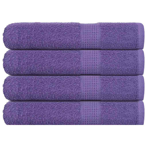 Prosoape pentru saună 4 buc Violet 360 g/m² 100% bumbac - WALTI WALTI