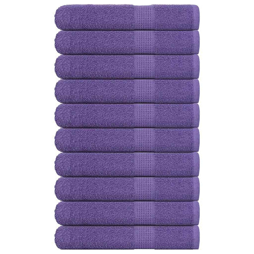 Prosoape pentru saună 10 buc Violet 360 g/m² 100% bumbac - WALTI WALTI