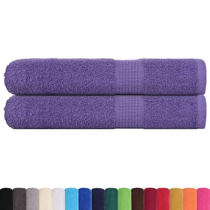 Prosoape FROGN 2 buc., violet, 100x200 cm, 360 g/m² WALTI