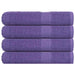 Prosoape 4 buc Violet 100x200 cm 360 g/m² 100% bumbac - WALTI WALTI