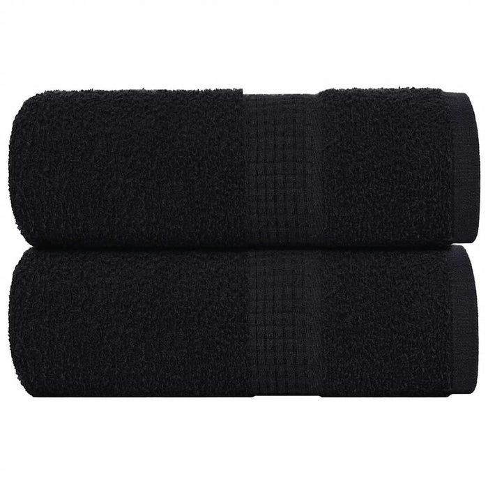 Prosoape de oaspeți, FROGN, 2 buc., negru, 30x50 cm, 360 g/m² WALTI