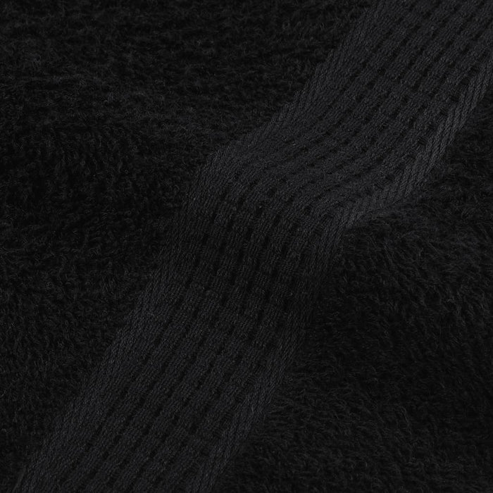 Prosoape de oaspeți, FROGN, 2 buc., negru, 30x50 cm, 360 g/m² WALTI