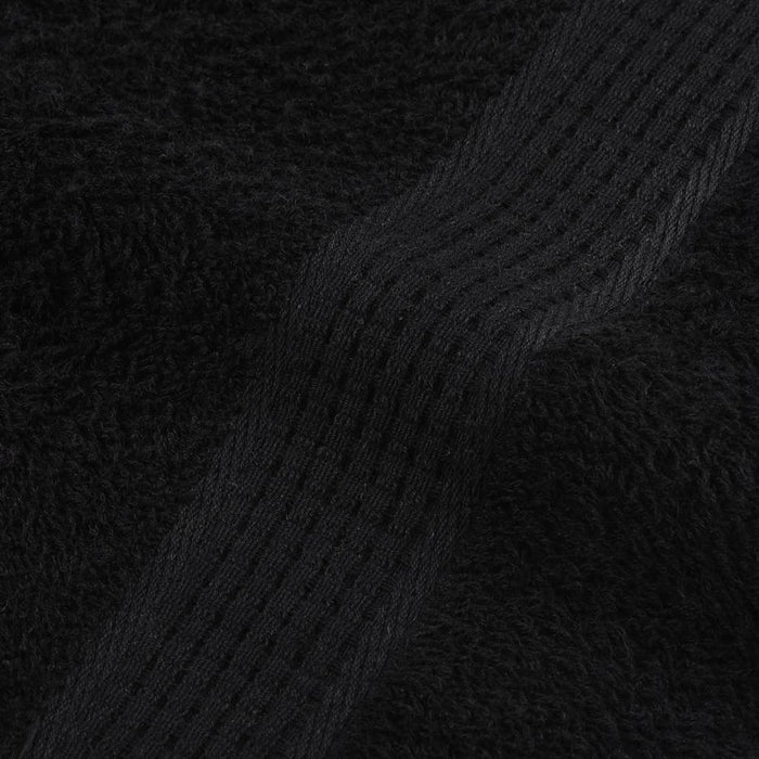 Prosoape de duș, FROGN, 4 buc., negru, 70x140 cm, 360 g/m² WALTI