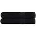 Prosoape pentru saună 2 buc Negru 80x200cm 360 g/m² 100% bumbac - WALTI WALTI