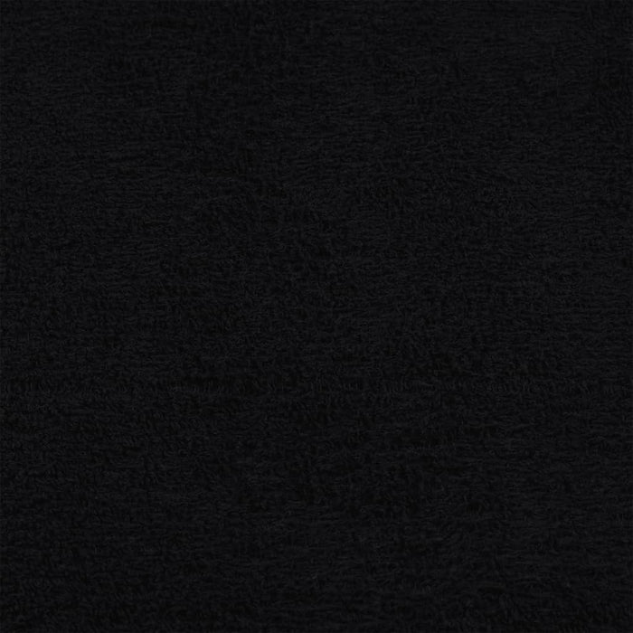 Prosoape pentru saună 4 buc Negru 80x200cm 360 g/m² 100% bumbac - WALTI WALTI