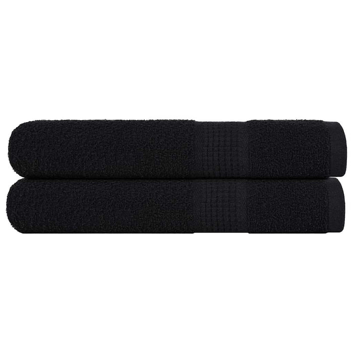 Prosoape FROGN 2 buc., negru, 100x200 cm, 360 g/m² WALTI
