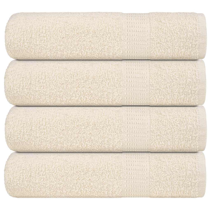 Prosoape de mâini, FROGN, 4 buc., crem, 50x100 cm, 360 g/m² WALTI