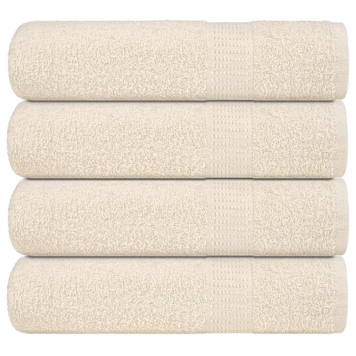 Prosoape de baie 4 buc crem 100x150 cm 360 g/m² 100% bumbac - WALTI WALTI