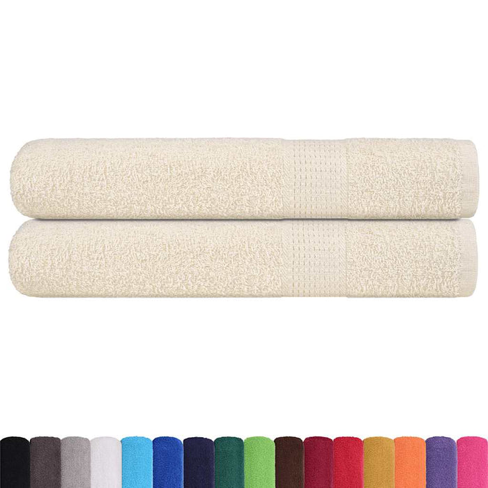 Prosoape 2 buc crem 100x200 cm 360 g/m² 100% bumbac - WALTI WALTI