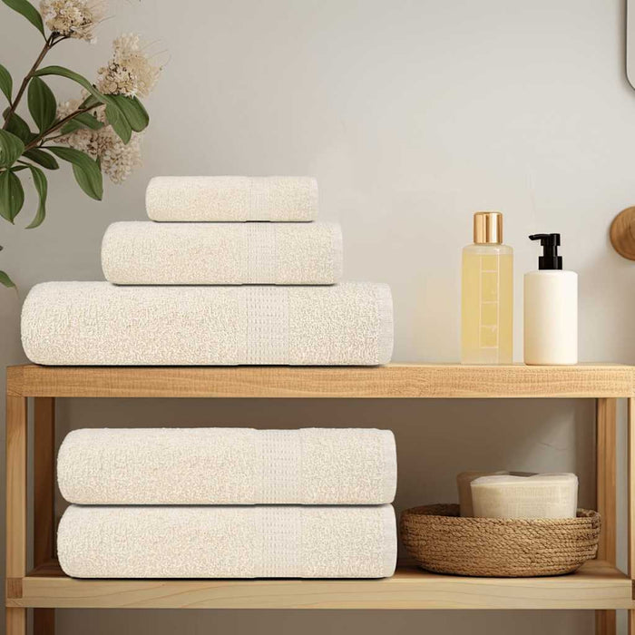Prosoape 2 buc crem 100x200 cm 360 g/m² 100% bumbac - WALTI WALTI