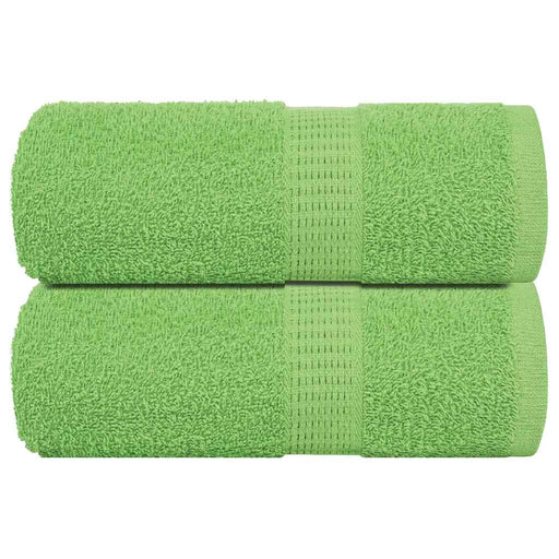 Prosoape de săpun 2 buc Verde măr 30x30 cm 360 g/m² 100% bumbac - WALTI WALTI