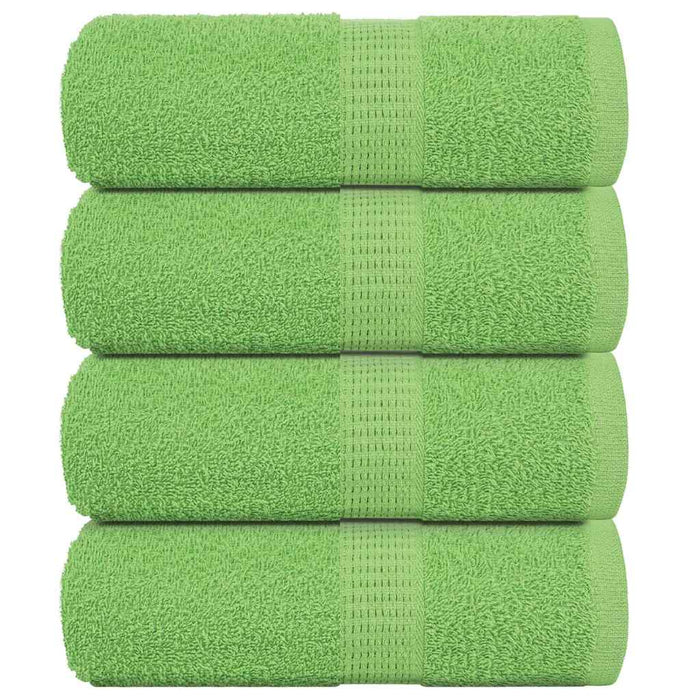 Prosoape de săpun 4 buc Verde măr 30x30 cm 360 g/m² 100% bumbac - WALTI WALTI