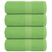 Prosoape de săpun 4 buc Verde măr 30x30 cm 360 g/m² 100% bumbac - WALTI WALTI