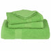 Prosoape de săpun 10 buc Verde măr 30x30cm 360 g/m² 100% bumbac - WALTI WALTI