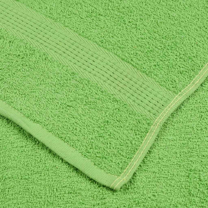 Prosoape de săpun 10 buc Verde măr 30x30cm 360 g/m² 100% bumbac - WALTI WALTI