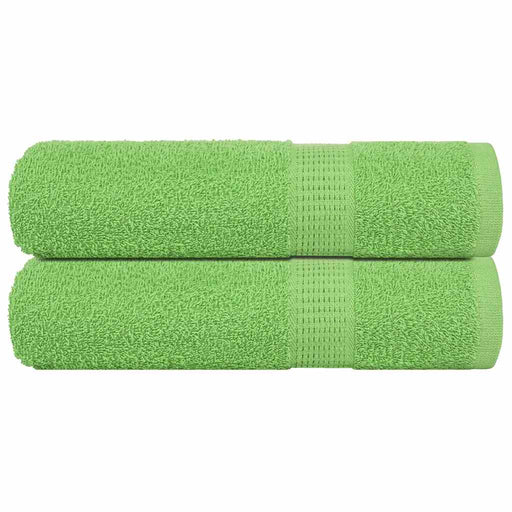 Prosoape de mână 2 buc Verde măr 50x100 cm 360 g/m² 100% bumbac - WALTI WALTI