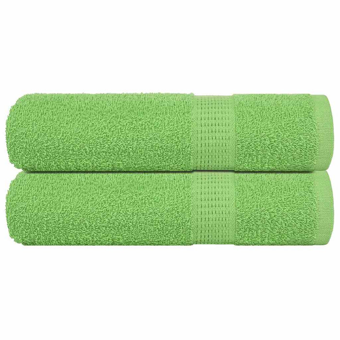 Prosoape de mână 2 buc Verde măr 50x100 cm 360 g/m² 100% bumbac - WALTI WALTI