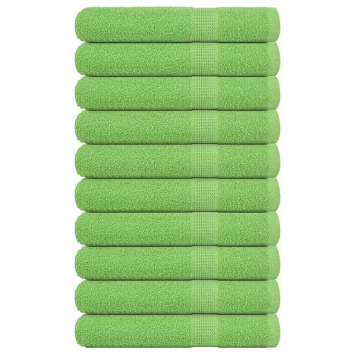 Prosoape saună 10 buc Verde măr 80x200 cm 360 g/m² 100% bumbac - WALTI WALTI