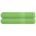 Prosoape 2 buc Verde mere 100x200 cm 360 g/m² 100% bumbac - WALTI WALTI