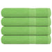 Prosoape 4 buc Verde mere 100x200 cm 360 g/m² 100% bumbac - WALTI WALTI