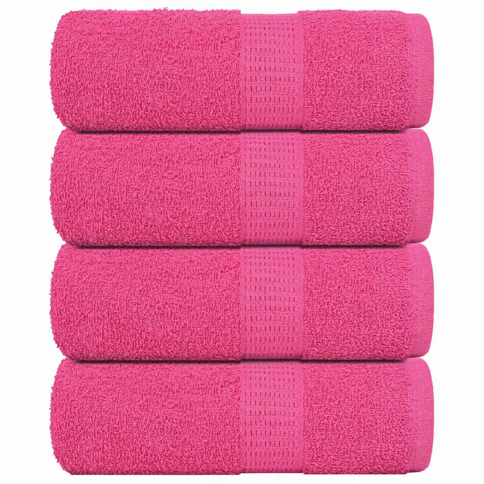 Prosoape de baie, FROGN, 4 buc., roz, 30x30 cm, 360 g/m² WALTI