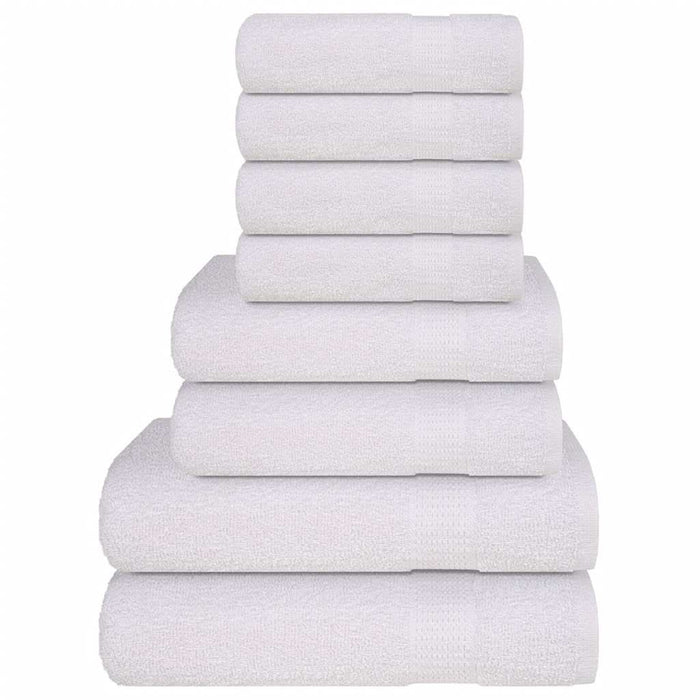 Set prosoape 8 piese alb 360 g/m² 100% bumbac - WALTI WALTI
