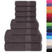 Set prosoape 8 piese Antracit 360 g/m² 100% bumbac - WALTI WALTI