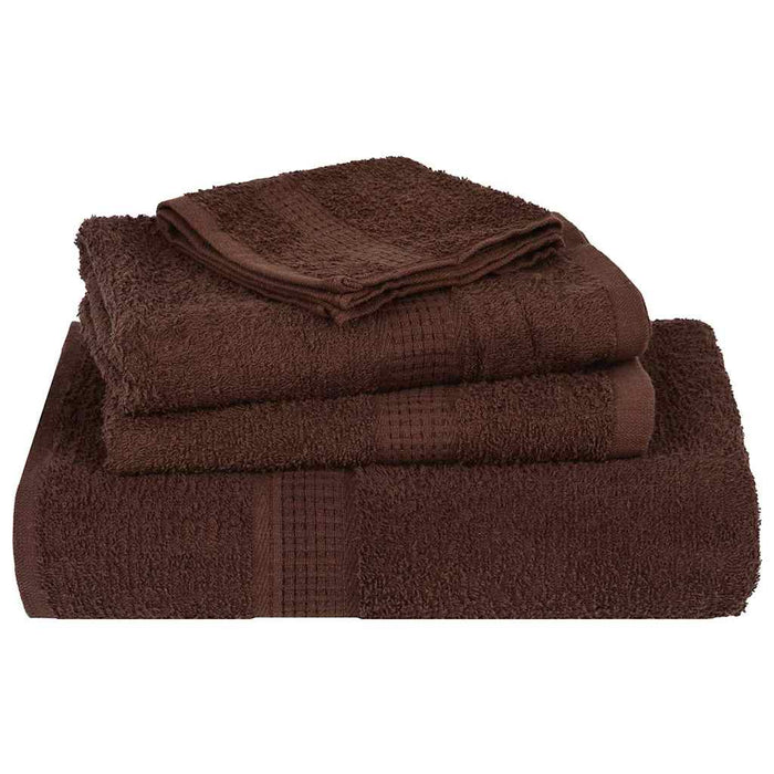 Set prosoape FROGN 8 piese, maro, 360 g/m² WALTI