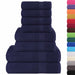 Set prosoape 8 piese Bleumarin 360 g/m² 100% bumbac - WALTI WALTI