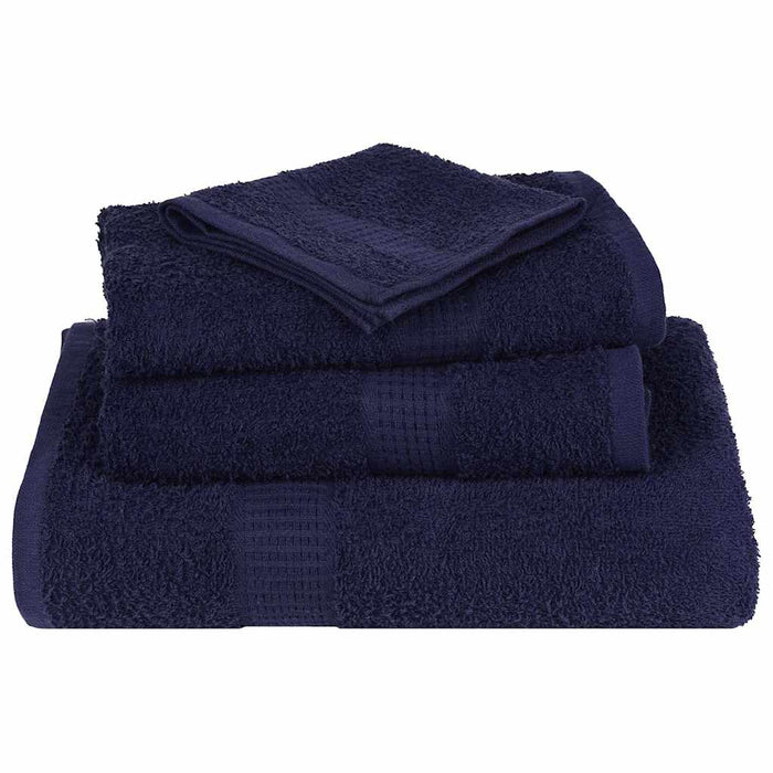 Set prosoape 8 piese Bleumarin 360 g/m² 100% bumbac - WALTI WALTI