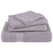 Set prosoape 8 piese gri 360 g/m² 100% bumbac - WALTI WALTI