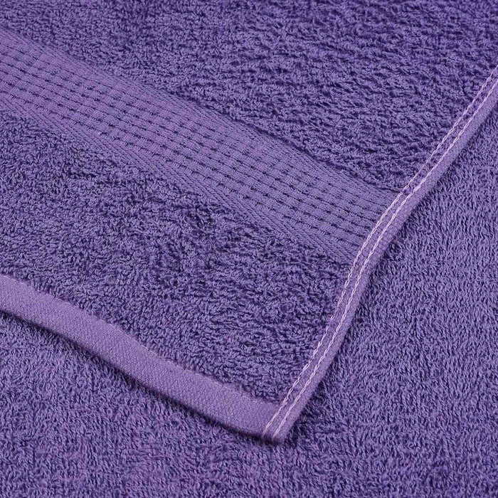 Set prosoape 8 piese violet 360 g/m² 100% bumbac - WALTI WALTI