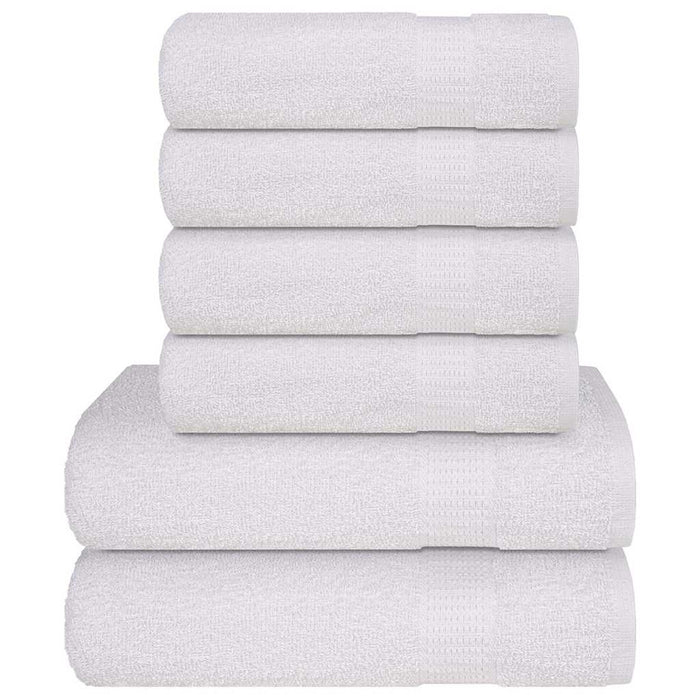 Set prosoape FROGN 6 piese, alb, 360 g/m² WALTI