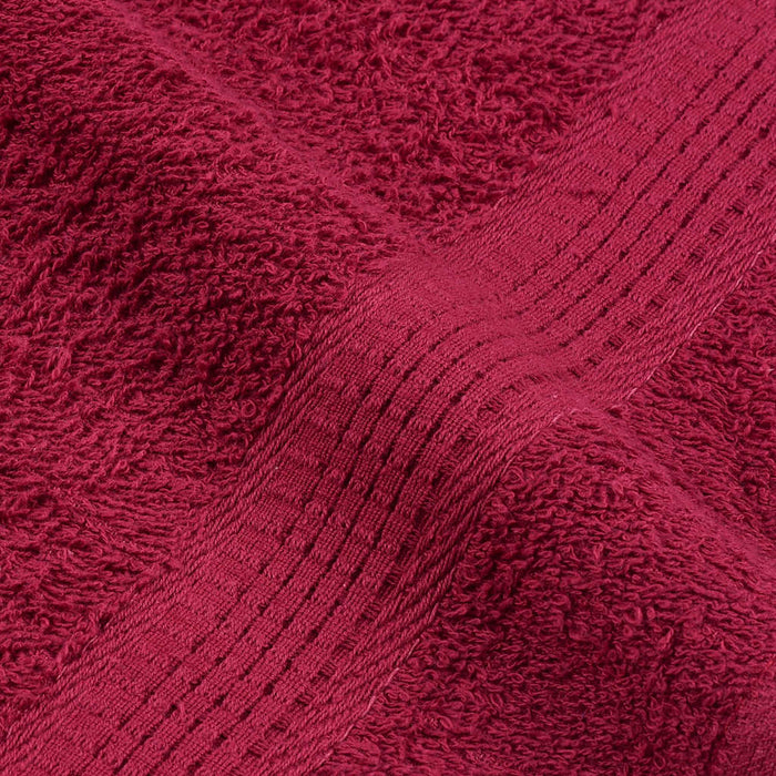 Set prosoape FROGN 6 piese, Bordeaux, 360 g/m² WALTI