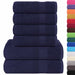 Set prosoape 6 piese Bleumarin 360 g/m² 100% bumbac - WALTI WALTI