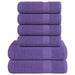 Set prosoape FROGN 6 piese, violet, 360 g/m² - WALTI WALTI