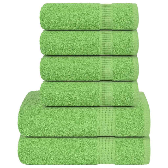 Set de prosoape 8 piese Apple Green 360 g/m² 100% bumbac - WALTI WALTI