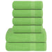 Set de prosoape 8 piese Apple Green 360 g/m² 100% bumbac - WALTI WALTI