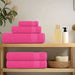 Set prosoape 12 piese roz 360 g/m² 100% bumbac - WALTI WALTI