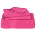 Set prosoape 12 piese roz 360 g/m² 100% bumbac - WALTI WALTI