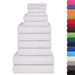 Set prosoape 12 piese alb 360 g/m² 100% bumbac - WALTI WALTI
