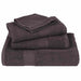 Set prosoape 12 buc Antracit 360 g/m² 100% bumbac - WALTI WALTI