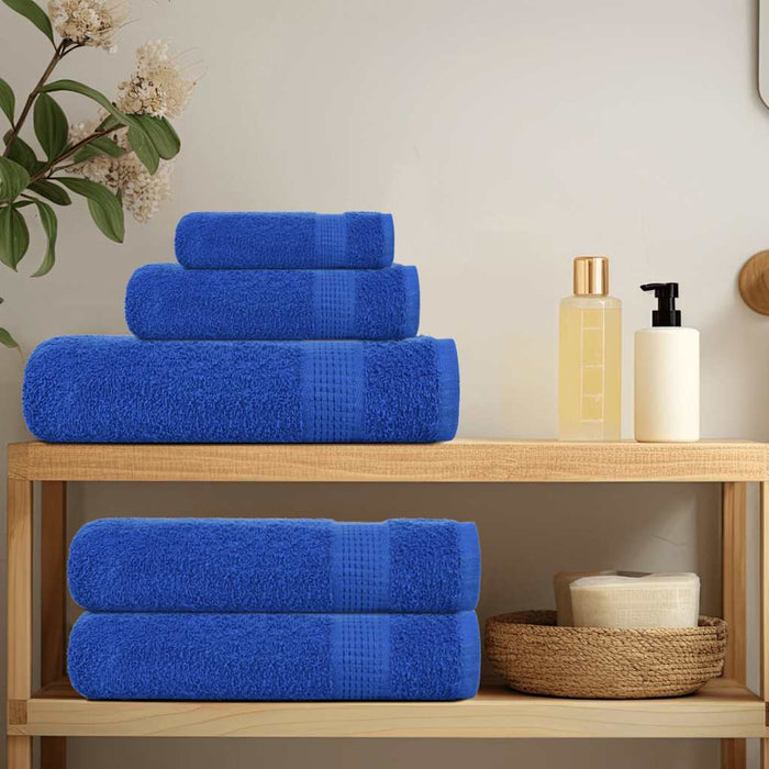 Set prosoape 12 buc Albastru 360 g/m² 100% bumbac - WALTI WALTI