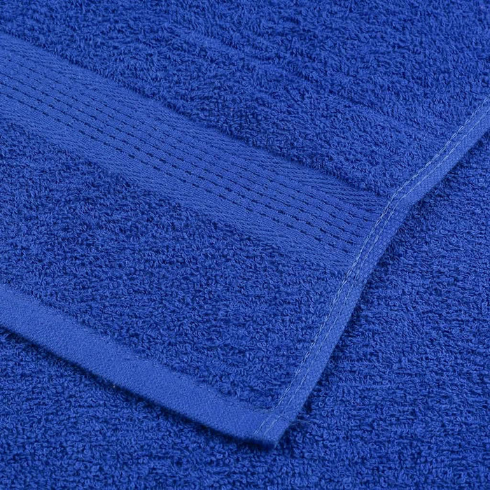 Set prosoape 12 buc Albastru 360 g/m² 100% bumbac - WALTI WALTI