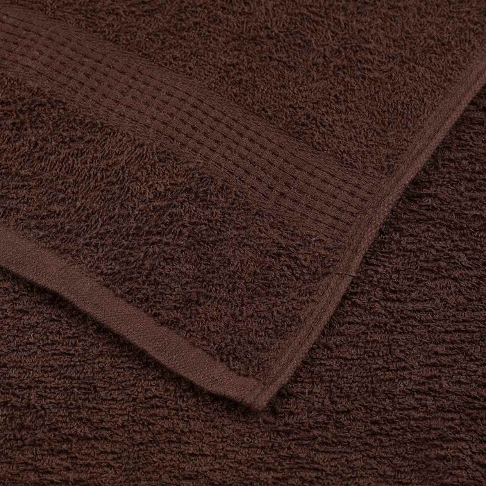 Set prosoape FROGN 12 piese, maro, 360 g/m² WALTI