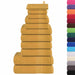 Set prosoape FROGN 12 piese, auriu, 360 g/m² - WALTI WALTI