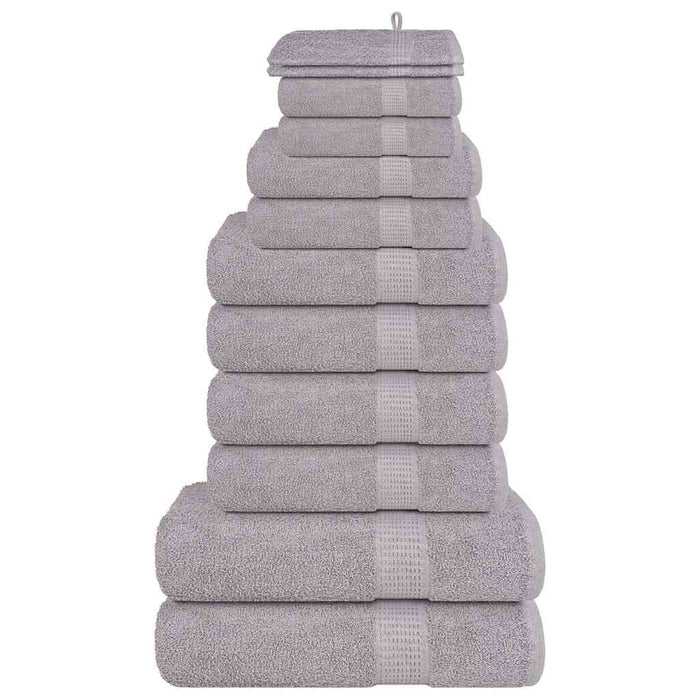 Set prosoape FROGN 12 piese, gri, 360 g/m² WALTI