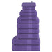 Set prosoape 12 piese violet 360 g/m² 100% bumbac - WALTI WALTI