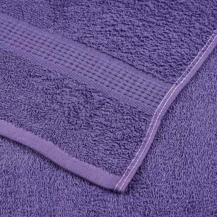 Set prosoape 12 piese violet 360 g/m² 100% bumbac - WALTI WALTI